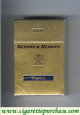 Buy Cheap Cigarettes Benson & Hedges Lights Gold