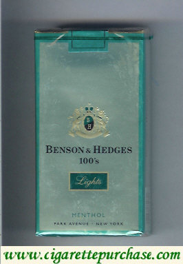 Cigarettes Benson & Hedges Lights Gold