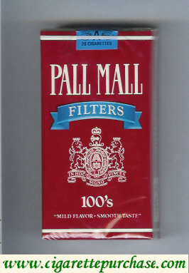 Order Cigarettes Pall Mall Blue 100'S