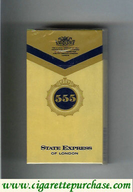 555 State Express of London Filter Cigarettes