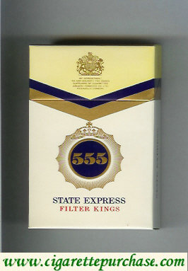 555 State Express Filter Kings Cigarettes