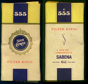 555 State Express Filter Kings sabena Cigarettes