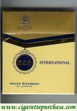 555 State Express of London International Cigarettes
