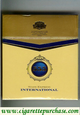555 State Express International USA Cigarettes
