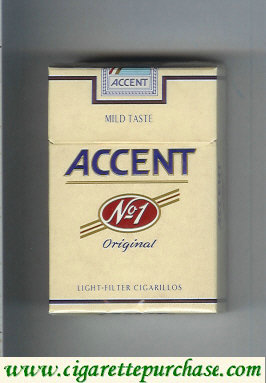 Accent No.1 Original Cigarettes Sweden