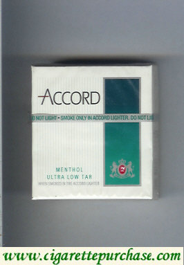 Accord Menthol Cigarettes