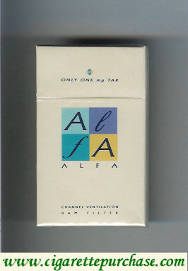 Alfa cigarettes japan