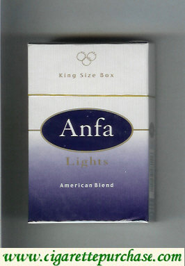 Anfa Cigarettes American Blend / Lights Morocco