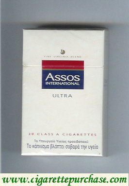 Assos International Ultra cigarettes Fine Virginia Blend