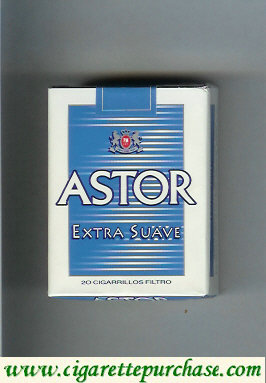 Astor Extra Suave cigarettes