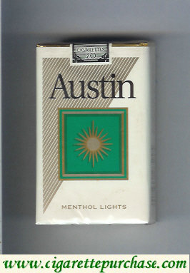 Austin Menthol Lights cigarettes