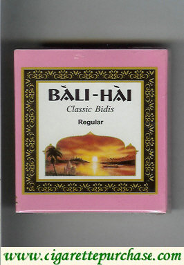Bali-Hai Classic Bidis Regular cigarettes