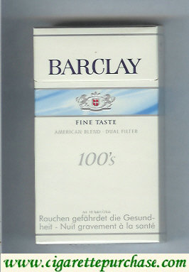 Barclay Cigarettes