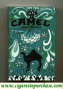 Camel Art Issue Menthol hard box cigarettes