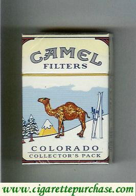 Camel Collectors Pack Colorado Filters cigarettes hard box