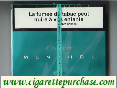 Craven 120 Super Length Menthol Cigarettes