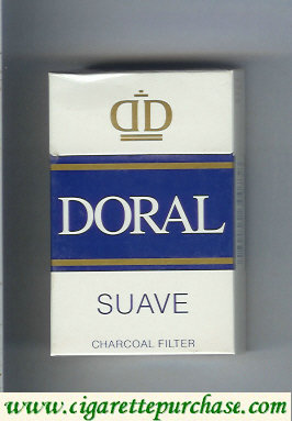 Doral Suave cigarettes hard box