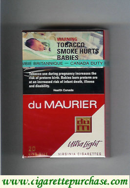 du maurier light cigarettes Distinct Regular 25 Pack Gord's Smoke Shop Marc Etherington 'du Maurier' Cigarette
