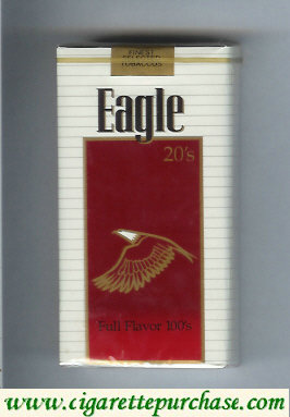 Eagle 20s Full Flavor 100s cigarettes soft box