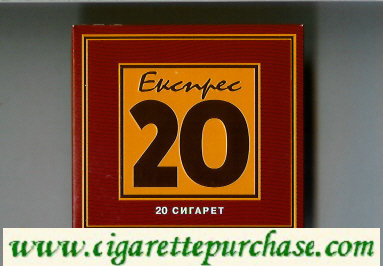 Ekspres 20 T cigarettes wide flat hard box