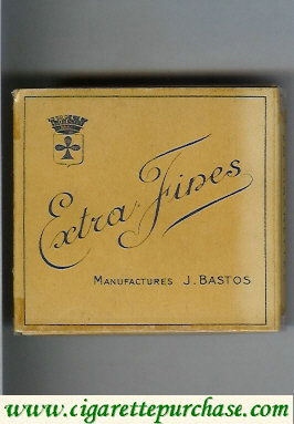 Extra Fines cigarettes wide flat hard box