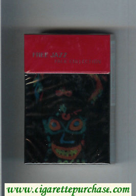 Free Jazz Pack Collection design 1999 foto Alan Klein Cigarettes hard box