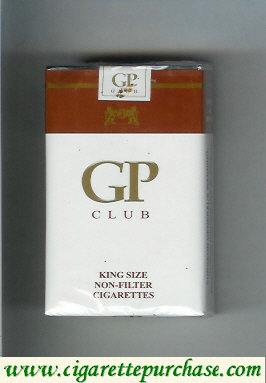 GP Club King Size Non-Filter cigarettes soft box