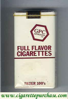 GPC Approved Full Flavor Cigarettes Filter 100s Cigarettes soft box