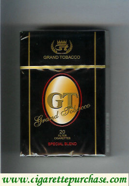 GT Grand Tobacco Special Blend cigarettes hard box