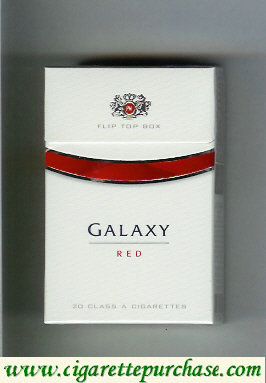 Galaxy Red cigarettes hard box