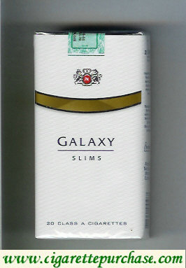 Galaxy Slims 100s cigarettes soft box