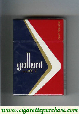 Gallant Classic Cigarettes hard box