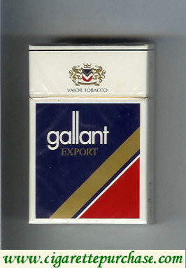 Gallant Export Cigarettes hard box