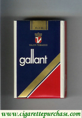 Gallant Cigarettes soft box