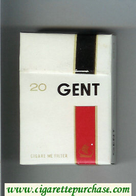 Gent cigarettes hard box