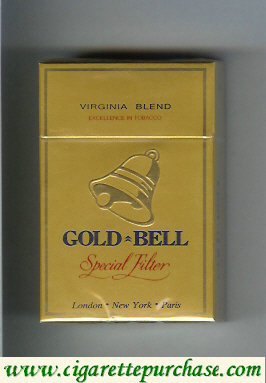 Gold Bell Special Filter cigarettes hard box