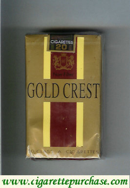 Gold Crest Non-Filter cigarettes soft box