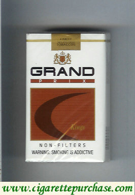 Grand Prix Kings Non-Filters cigarettes soft box