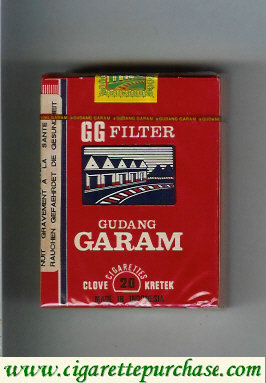 Gudang Garam GG Filter red cigarettes soft box