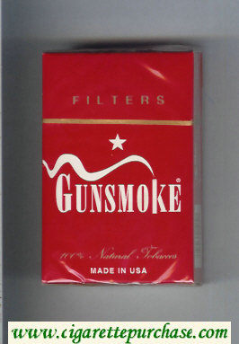 Gunsmoke Filters cigarettes hard box