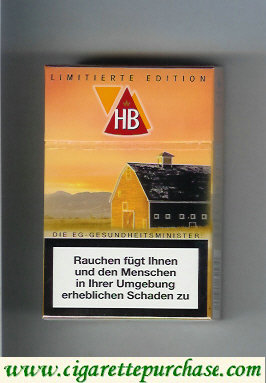 HB cigarettes hard box Limitierte Edition