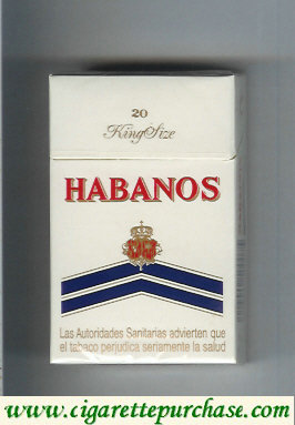 Habanos cigarettes hard box