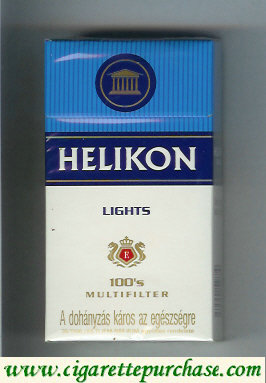 Helikon Lights 100s Multifilter cigarettes hard box