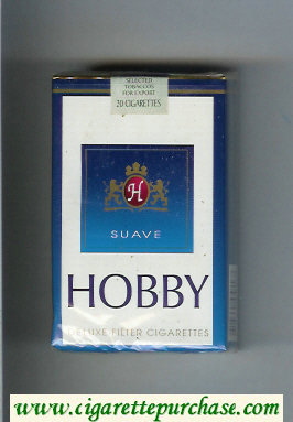 Hobby Suave Deluxe Filter cigarettes soft box