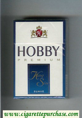 Hobby Premium Suave cigarettes hard box