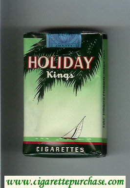 Holiday Kings cigarettes soft box