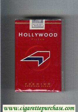 Hollywood Filter Premium American Blend cigarettes soft box