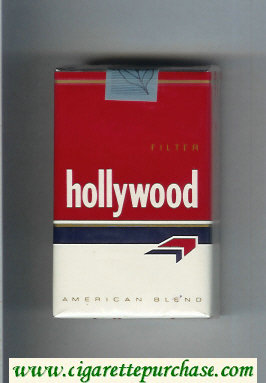Hollywood Filter cigarettes soft box
