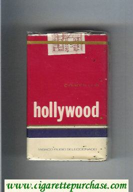 Hollywood cigarettes soft box