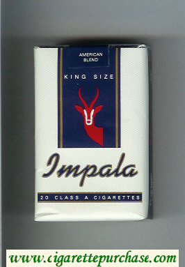 Impala King Size cigarettes soft box